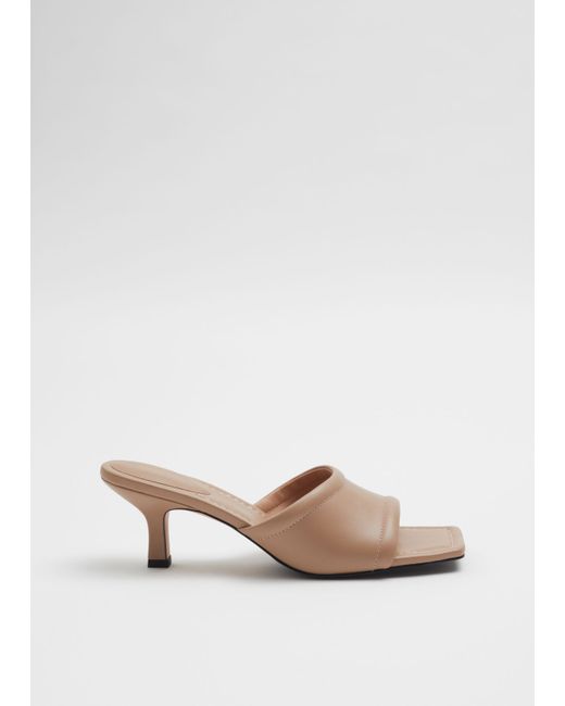 Other Stories Soft Leather Mules