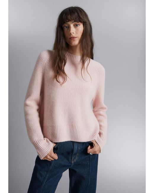 Other Stories Boxy Cashmere Sweater