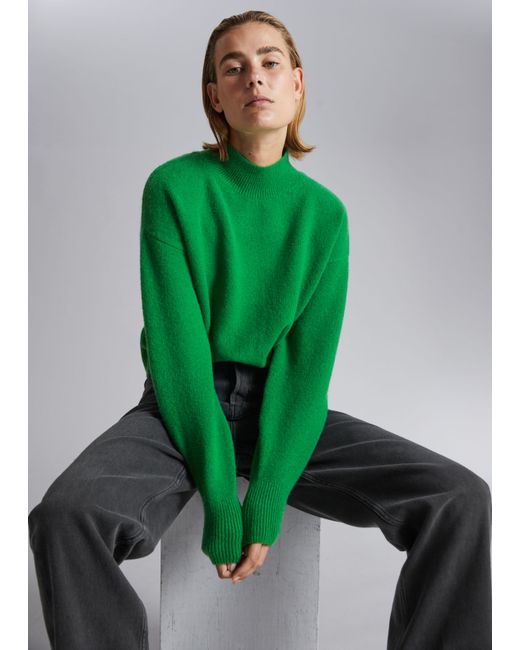 Other Stories Mock Neck Sweater