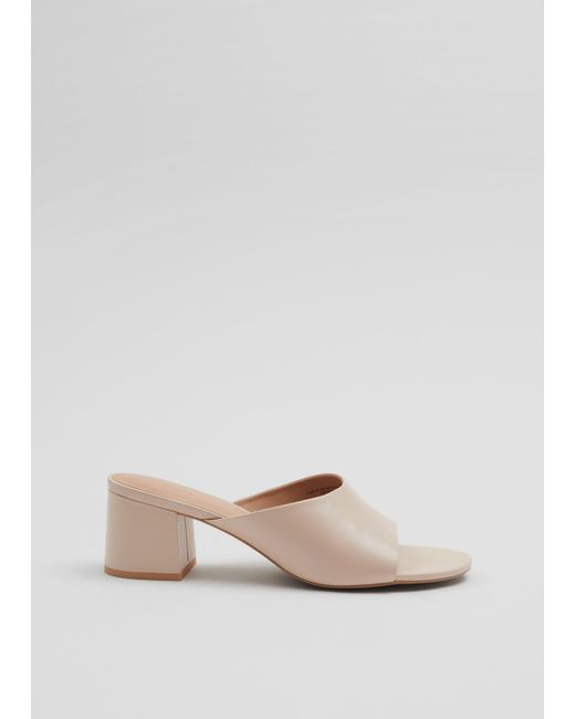 Other Stories Classic Leather Mules