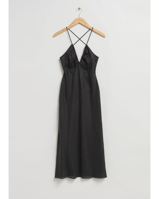 Other Stories Open-Back Strappy Dress