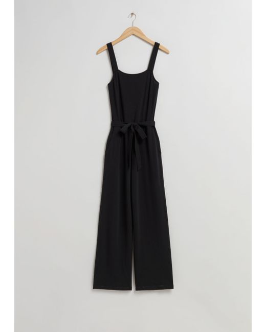 Other Stories Square-Neck Jumpsuit