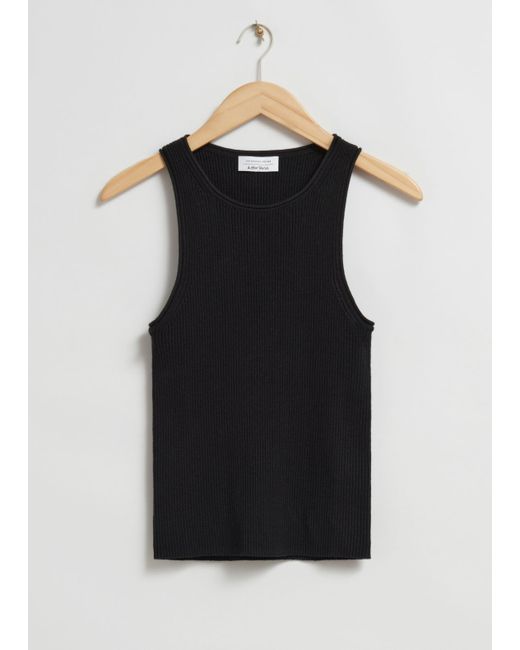 Other Stories Racer-Back Tank Top