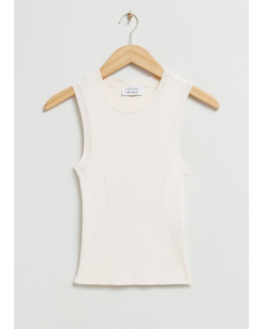 Other Stories Ribbed Knit Tank Top
