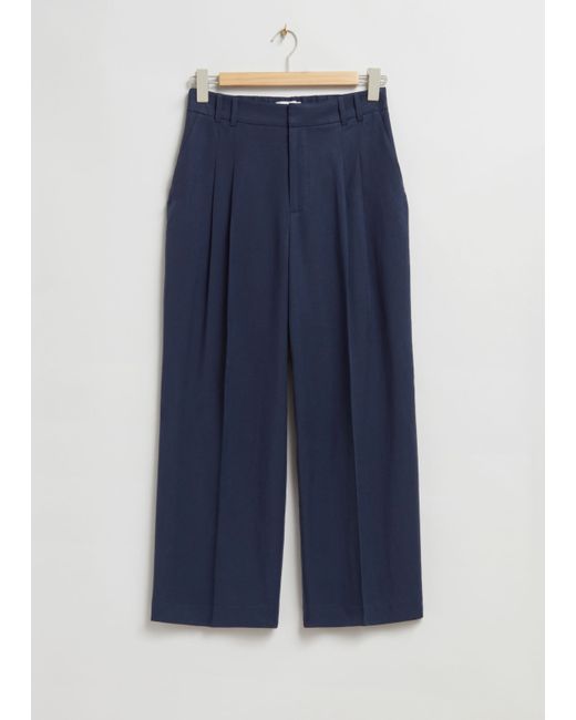 Other Stories Tailored High Waist Trousers