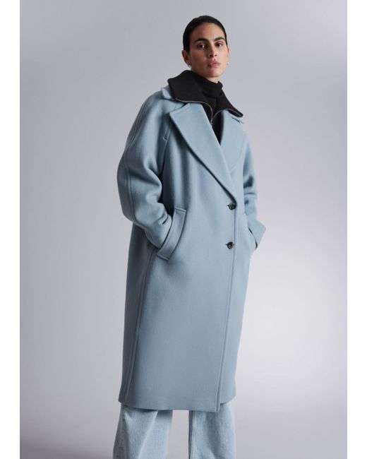 Other Stories Oversized Wool Coat