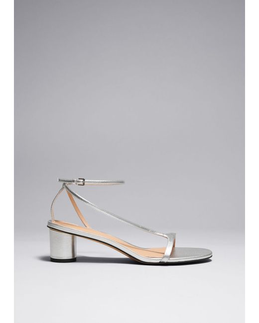 Other Stories Heeled Leather Sandals