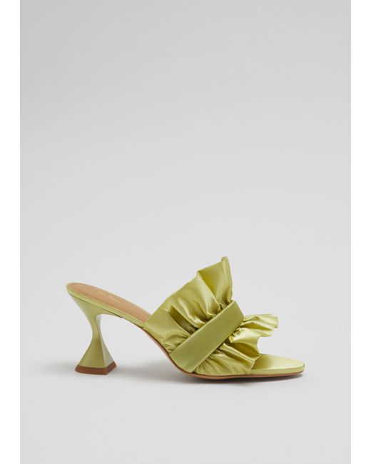 Other Stories Satin Mules