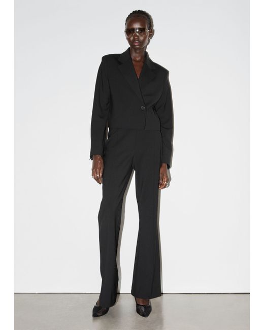 Other Stories Tailored Bootcut Trousers