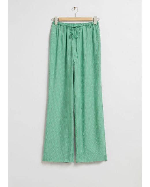 Other Stories Loose-Fit Drawstring Trousers