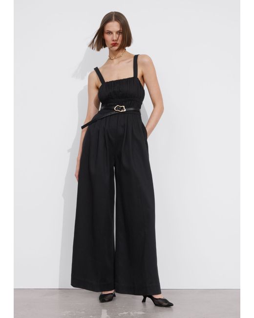 Other Stories Wide Sleeveless Jumpsuit
