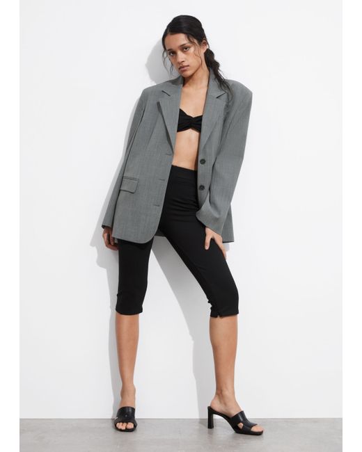 Other Stories Single-Breasted Blazer