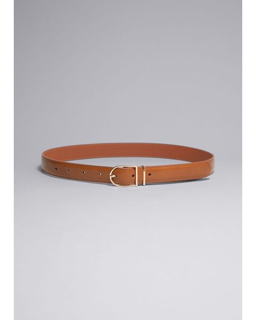 Other Stories Leather Belt