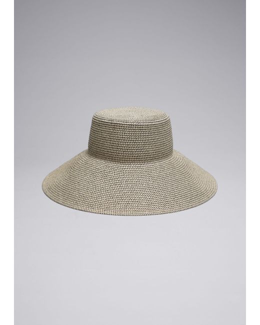 Other Stories Woven Straw Hat