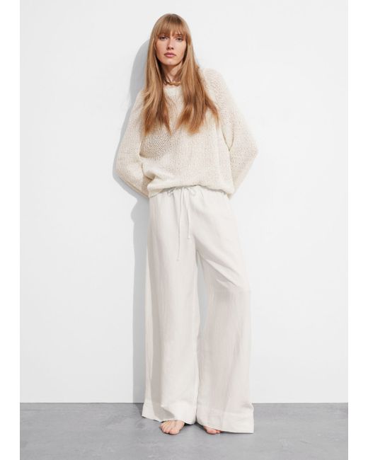 Other Stories Relaxed Drawstring Trousers