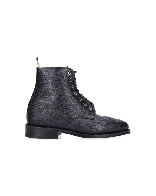 Thom Browne Brogue Detail Boots