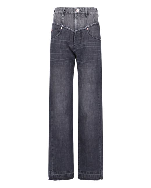 Isabel Marant Two-Tone Jeans Noemie