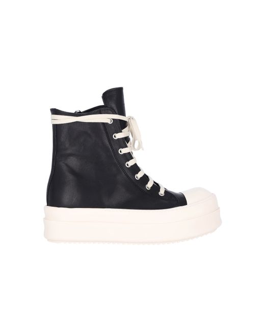 Rick Owens High Sneakers Double Bumper