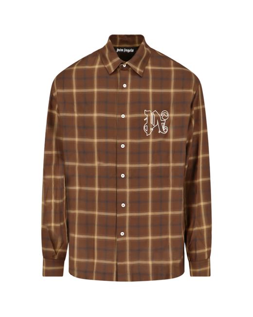 Palm Angels Checked Shirt