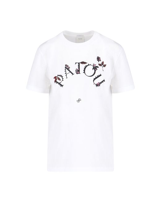 Patou Flowers Logo T-Shirt