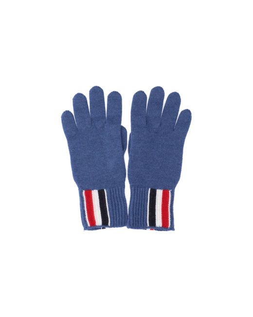 Thom Browne 4-Bar Intarsia Gloves