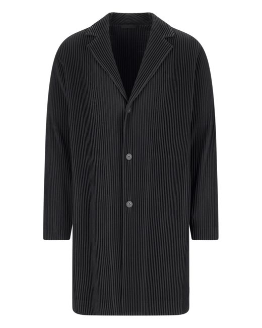 Homme Plisse One-Breasted Coat