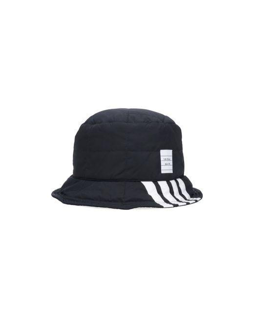Thom Browne 4-Bar Bucket Hat
