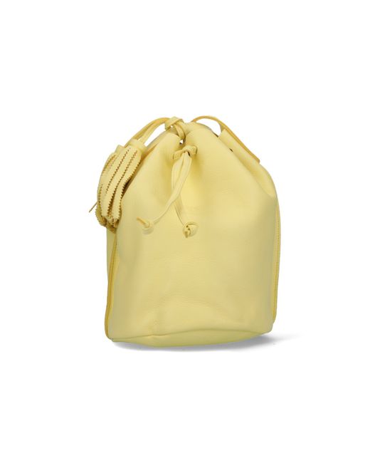 Il Bisonte Logo Bucket Bag