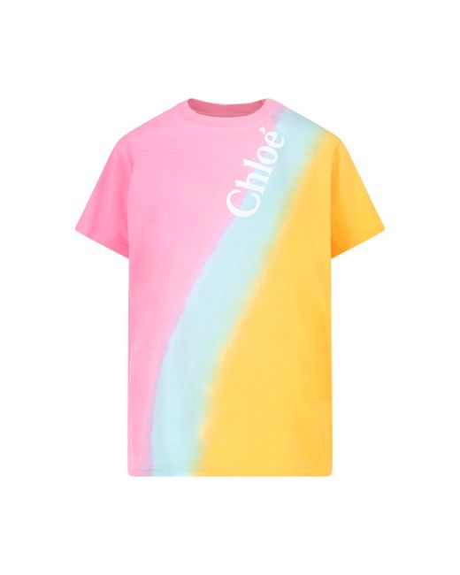 Chloé Tie-Dye Effect T-Shirt