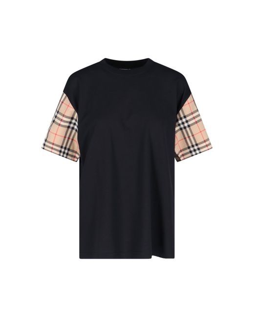 Burberry Vintage Check Sleeved T-Shirt