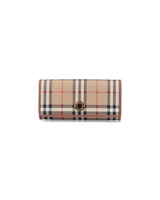 Burberry Continental Check Wallet