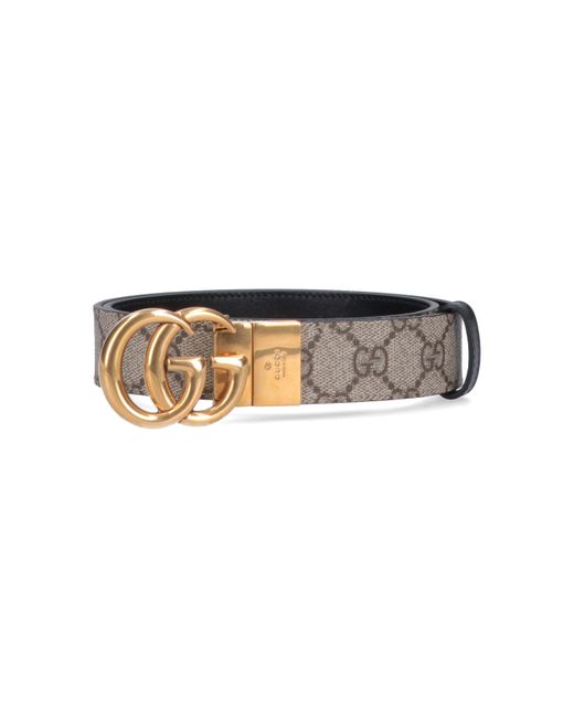 Gucci Gg Marmont Reversible Belt