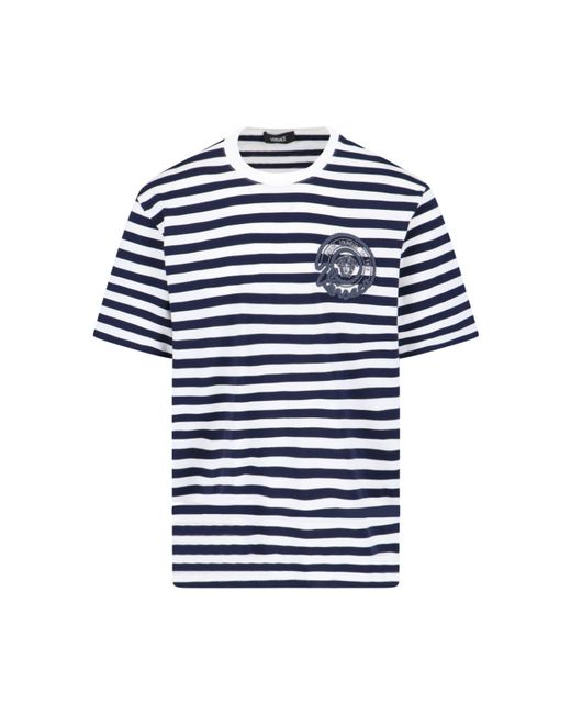 Versace Nautical Stripe T-Shirt