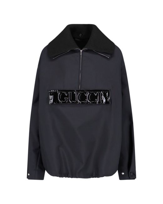 Gucci Logo Caban Jacket