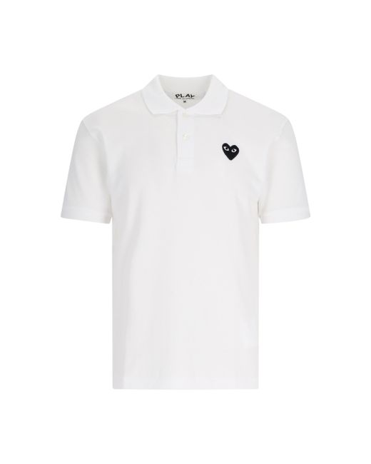 Comme Des Garçons Play Logo Polo Shirt