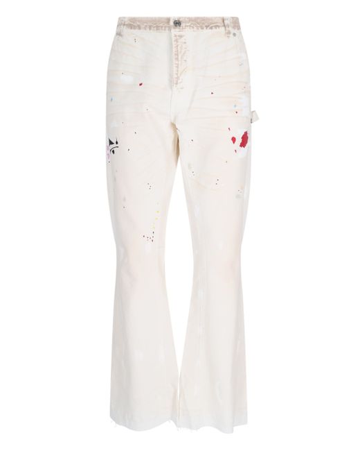 Gallery Dept. Gallery Dept. Flared Printed Jeans