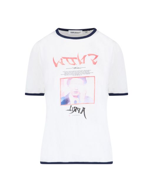Our Legacy Stampa Snow Shigatsu T-Shirt