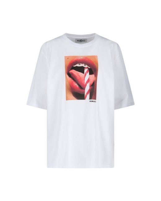 Fiorucci Mouth Graphic T-Shirt