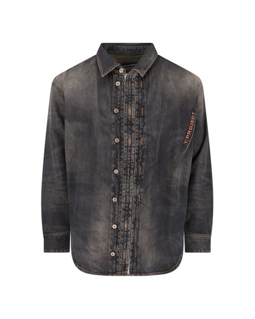 Y / Project Hook And Eye Shirt Jacket