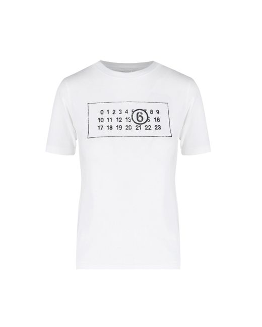 Mm6 Maison Margiela Logo T-Shirt