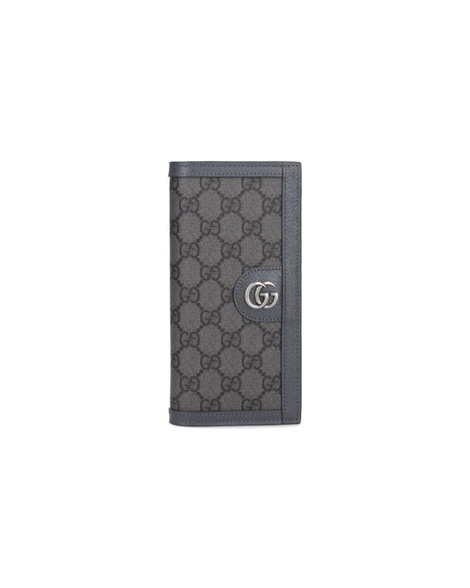 Gucci Long Bi-Fold Wallet Ophidia Gg
