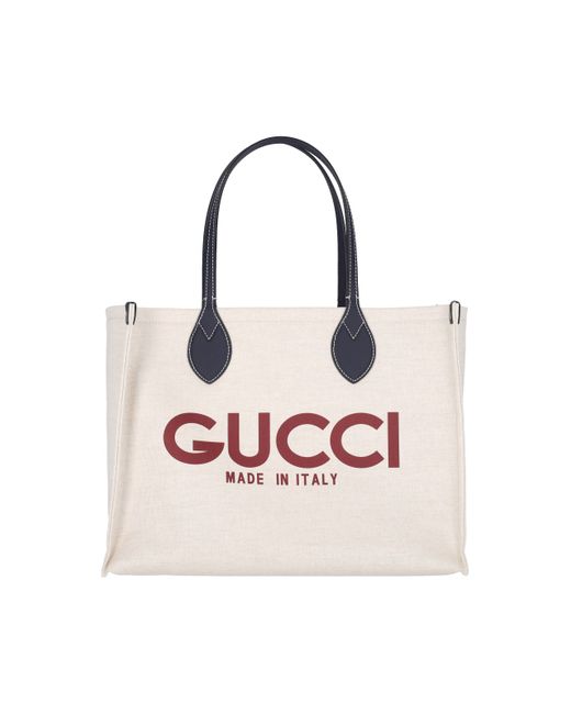 Gucci Printed Tote Bag