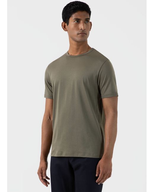 Sunspel Classic T-shirt Khaki