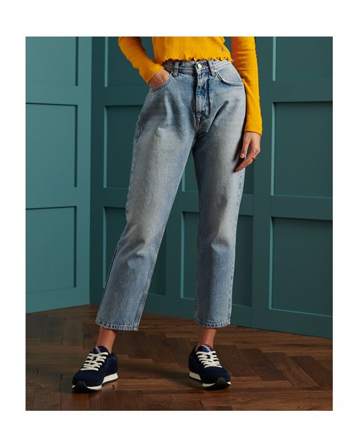 Superdry High Rise Straight Jeans