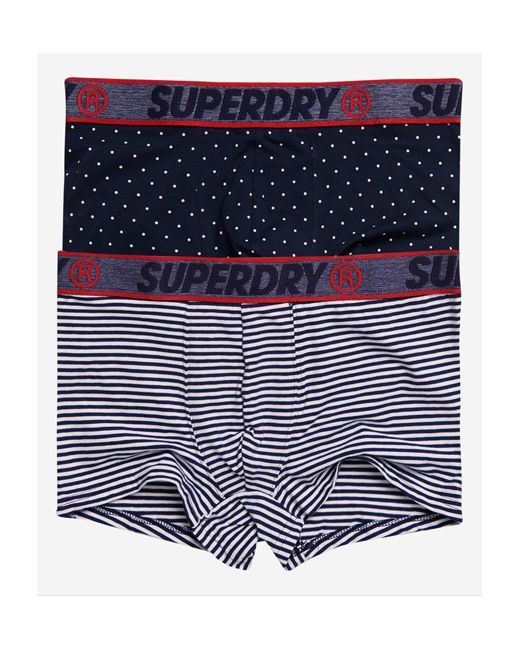 Superdry Organic Cotton Trunk Double Pack