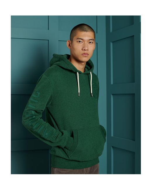 Superdry Track Field Embroidered Hoodie