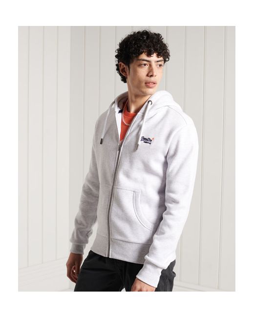 Superdry Label Classic Zip hoodie