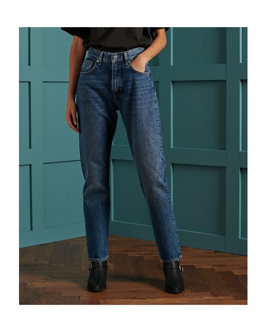 Superdry High Rise Straight Jeans
