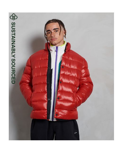 Superdry High Shine Quilted Puffer Jacket