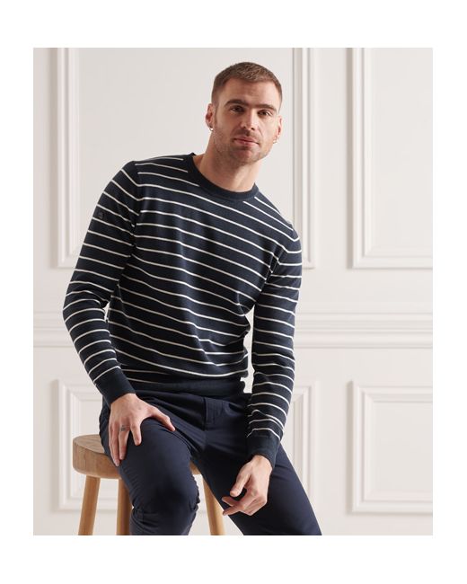 Superdry Cotton Crew Knitted Jumper